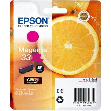 Epson T3343 (33) Magenta tintapatron C13T33434022