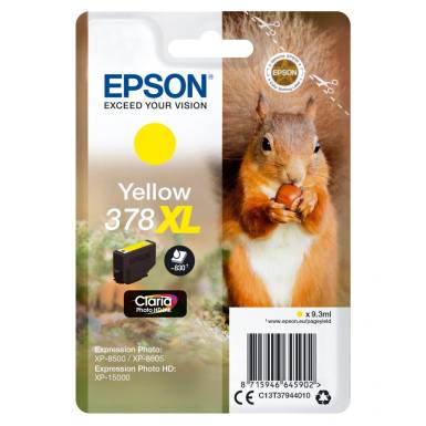 Epson T3794 (378XL) Yellow tintapatron C13T37944020 Epson T3794 (378XL) Yellow tintapatron C13T37944020