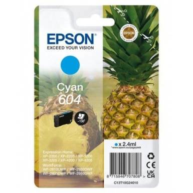 Epson T10G2 (604) Cyan tintapatron C13T10G24010 Epson T10G2 (604) Cyan tintapatron C13T10G24010