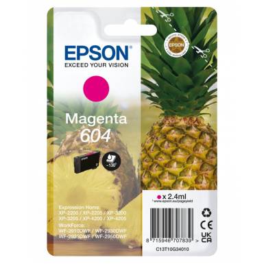 Epson T10G3 (604) Magenta tintapatron C13T10G34020 Epson T10G3 (604) Magenta tintapatron C13T10G34020