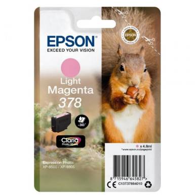 Epson T3786 (378) Light Magenta tintapatron C13T37864010 Epson T3786 (378) Light Magenta tintapatron C13T37864010