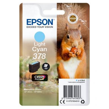 Epson T3785 (378) Light Cyan tintapatron C13T37854010 Epson T3785 (378) Light Cyan tintapatron C13T37854010