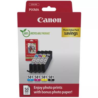 Canon CLI-581 Photo Multipack tintapatron 2106C006 Canon CLI-581 Photo Multipack tintapatron 2106C006