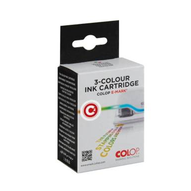 COLOP E-Mark 3-colour ink cartridge C2 CMY 156664 COLOP E-Mark 3-colour ink cartridge C2 CMY 156664