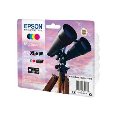 Epson T02W9 (502XL/502) Multipack tintapatron C13T02W94010
