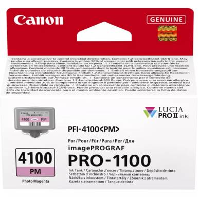 Canon PFI-4100 Photo Magenta tintapatron 6782C001AA Canon PFI-4100 Photo Magenta tintapatron 6782C001AA