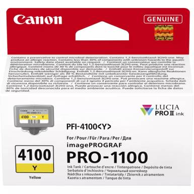 Canon PFI-4100 Yellow tintapatron 6780C001AA Canon PFI-4100 Yellow tintapatron 6780C001AA