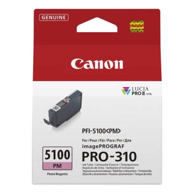 Canon PFI-5100 Photo Magenta tintapatron 6957C001 Canon PFI-5100 Photo Magenta tintapatron 6957C001