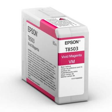 Epson T8503 Vivig Magenta tintapatron C13T85030N Epson T8503 Vivig Magenta tintapatron C13T85030N