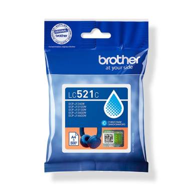 Brother LC-521C Cyan tintapatron LC-521C Brother LC-521C Cyan tintapatron LC-521C