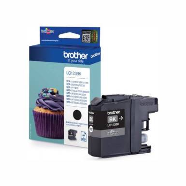Brother LC-123BK Black tintapatroncsomag LC123BKBP Brother LC-123BK Black tintapatroncsomag LC123BKBP