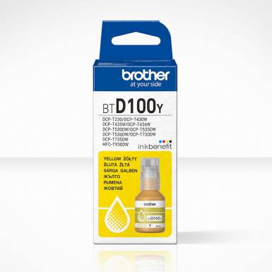 Brother BTD100Y Yellow tintapatron BTD100Y