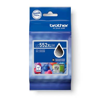 Brother LC552XLBK Black tintapatron LC552XLBK