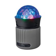Trust Dixxo Go Wireless Bluetooth Speaker with party lights Grey 21345 Trust Dixxo Go Wireless Bluetooth Speaker with party lights Grey 21345
