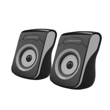 Esperanza Flamenco USB Stereo Speakers Black/Grey EP140KE