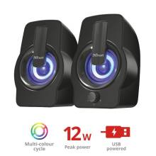 Trust Gemi RGB 2.0 Speaker Set Black 22948 Trust Gemi RGB 2.0 Speaker Set Black 22948