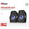 Trust Gemi RGB 2.0 Speaker Set Black 22948