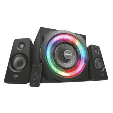 Trust GXT 629 Tytan RGB Illuminated 2.1 Speaker Set Black 22944 Trust GXT 629 Tytan RGB Illuminated 2.1 Speaker Set Black 22944
