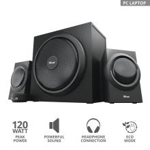 Trust Yuri 2.1 Speaker Set Black 23696 Trust Yuri 2.1 Speaker Set Black 23696