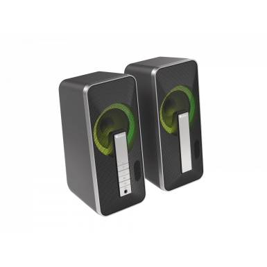 Genesis Helium 100BT RGB Gamer Speaker Silver/Black NCS-1635 Genesis Helium 100BT RGB Gamer Speaker Silver/Black NCS-1635