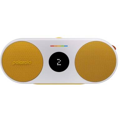 Polaroid P2 009085 Wireless Bluetooth Speaker White/Yellow 009085 Polaroid P2 009085 Wireless Bluetooth Speaker White/Yellow 009085