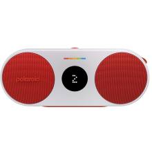 Polaroid P2 009086 Wireless Bluetooth Speaker White/Red 009086