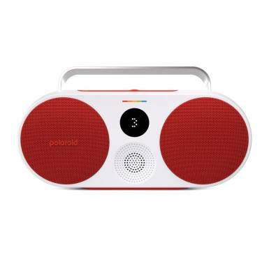 Polaroid P3 009091 Wireless Bluetooth Speaker White/Red 009091 Polaroid P3 009091 Wireless Bluetooth Speaker White/Red 009091