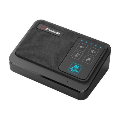 AverMedia AS311 AI SpeakerPhone Black 61AS311000AB AverMedia AS311 AI SpeakerPhone Black 61AS311000AB