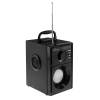 Media-Tech MT3179 Boombox Silver Bluetooth Speaker Black MT3179