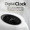 Promate HomeCloud 3-in-1 Cloud Design Wireless Speaker with LED Nightlight and Wireless Charger Black/White HOMECLOUD.UNI