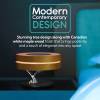 Promate Mirth 3-in-1 Contemporary Designed Wireless Speaker with Desk Lamp and Wireless Charger Wood MIRTH.UNI