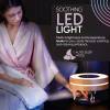 Promate Mirth 3-in-1 Contemporary Designed Wireless Speaker with Desk Lamp and Wireless Charger Wood MIRTH.UNI