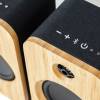 Marley Get Together DUO Bluetooth Speaker Black/Wood EM-JA019-SB