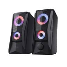 Trust GXT 606 Javv RGB-Illuminated 2.0 Speaker Set Black 25108 Trust GXT 606 Javv RGB-Illuminated 2.0 Speaker Set Black 25108