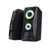Trust GXT 606 Javv RGB-Illuminated 2.0 Speaker Set Black 25108