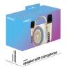 CELLY Partymic2 Wireless Speaker with 2 microphones White CE-PARTYMIC2WH