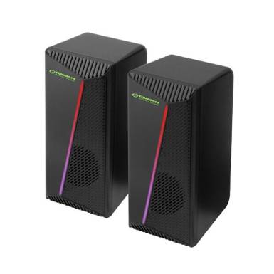 Esperanza EGS106 Nortec USB Speaker 2.0 RGB Black EGS106 Esperanza EGS106 Nortec USB Speaker 2.0 RGB Black EGS106
