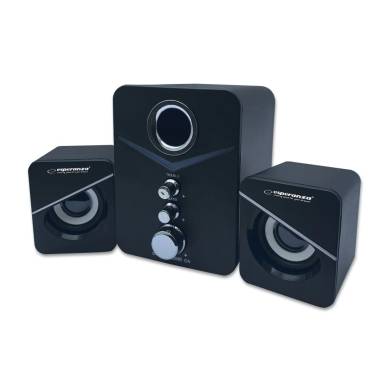 Esperanza Cancan USB 2.1 Speakers Black EP153 Esperanza Cancan USB 2.1 Speakers Black EP153