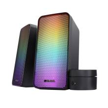 Trust GXT 611 WEZZ ILLUMINATED 2.0 RGB SPEAKER SET Black 24587 Trust GXT 611 WEZZ ILLUMINATED 2.0 RGB SPEAKER SET Black 24587