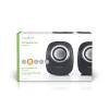 Nedis CSPR10020BK 2.0 Speaker Black CSPR10020BK