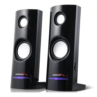 Audiocore AC860 Stereo Speakers Black AC860 Audiocore AC860 Stereo Speakers Black AC860