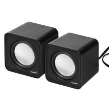 Audiocore AC870 Stereo Speakers Black/Gray AC870B