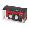 Audiocore AC870 Stereo Speakers Black/Gray AC870B