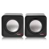 Audiocore AC870 Stereo Speakers Black/Gray AC870B
