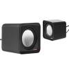 Audiocore AC870 Stereo Speakers Black/Gray AC870B