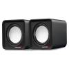 Audiocore AC870 Stereo Speakers Black/Gray AC870B