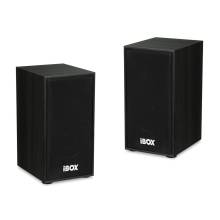 iBox IGLSP1B Speaker Black Wood IGLSP1B