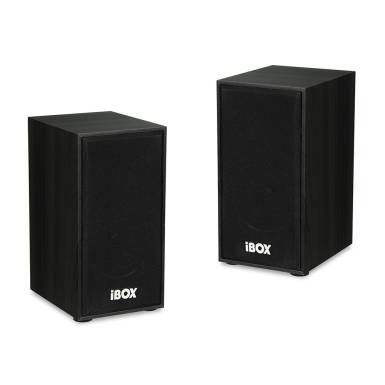 iBox IGLSP1B Speaker Black Wood IGLSP1B