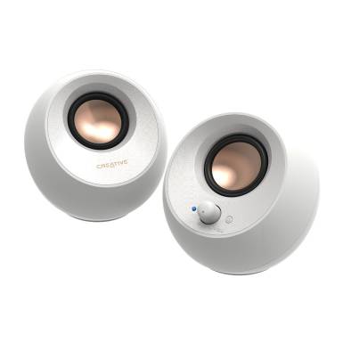 Creative Pebble V3 Minimalistic 2.0 USB-C Speakers with Bluetooth White 51MF1700AA002 Creative Pebble V3 Minimalistic 2.0 USB-C Speakers with Bluetooth White 51MF1700AA002
