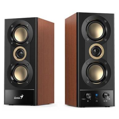 Genius SP-HF800BT Bluetooth Speaker Wood 31730051401